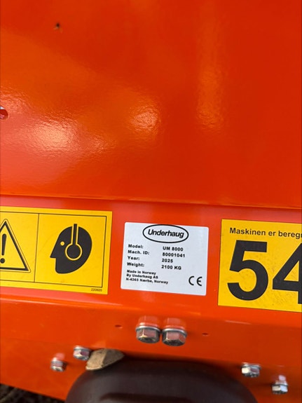 Underhaug UM8000 2025, kr 299 000,-