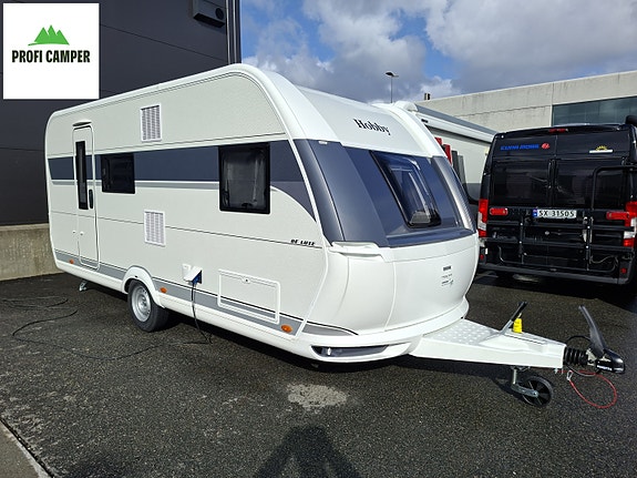 Hobby De Luxe 490 KMF "Familievogn med 12 års tetthetsgaranti"