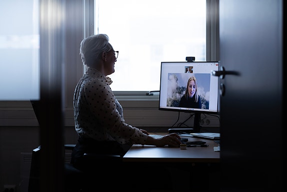 ...også på hjemmekontor eller på farta