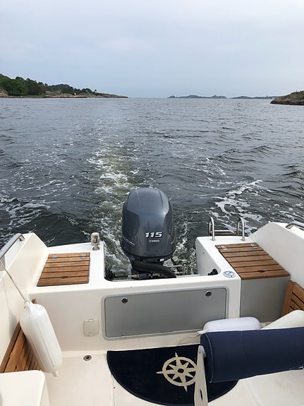 Ibiza touring nesten gratis båt med ny motor 3 of 5