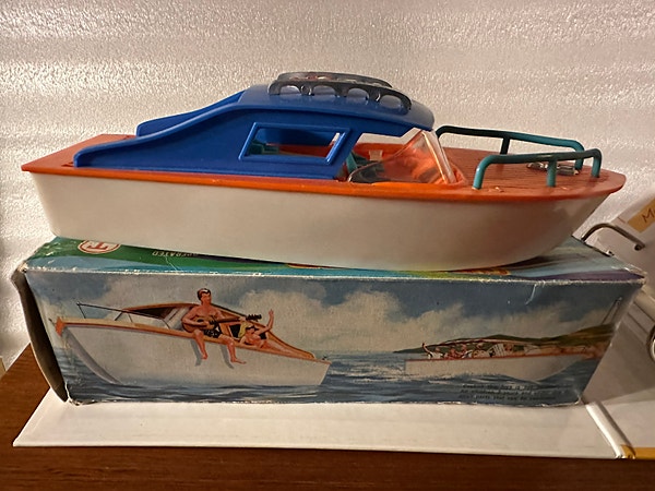 Retro/Vintage leke-båt