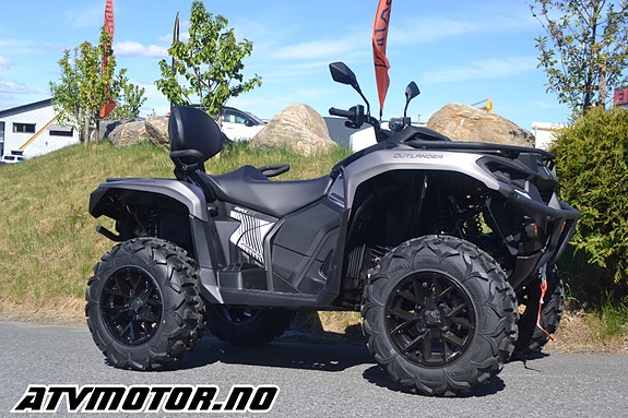Can-Am Outlander Max XT 700 T 105 km/t. registrert for 2 personer. Kampanje kr. 17.000,- i rabatt.