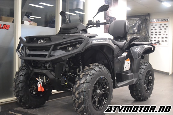 Can-Am Outlander Max HD8XU Traktor registrert for 2 personer- 60 km/t.