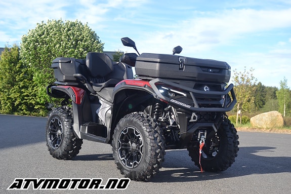 Can-Am Outlander Max 850XT. Kampanje pris med 12.000,- rabatt. Traktor registrert for 2 personer- 105 km/t.