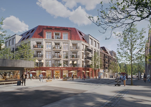 Her vokser det frem en ny bydel @skullerudbyen