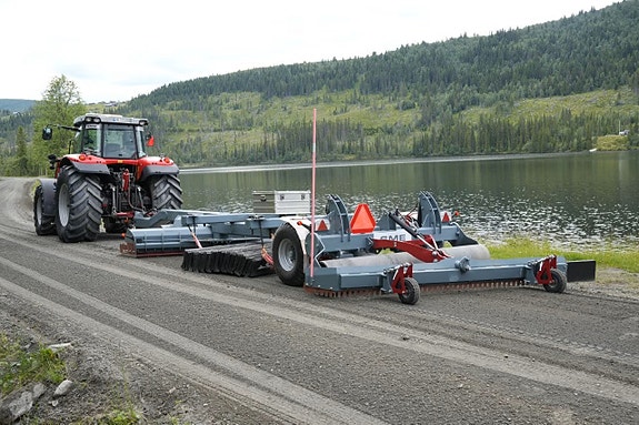 SME Kombiskrape 280 / Veihøvel for traktor