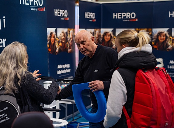 Hjelpemiddelmesser er viktige møteplasser for å møte fagpersoner og sluttbrukere.