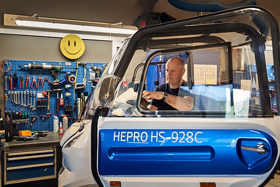 Produksjonslokalene våre ligger på Rognan.