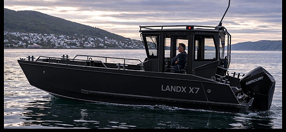 LandX X7 - Mercury F200 DTS Dark Edition - På tur inn ! 3 of 5