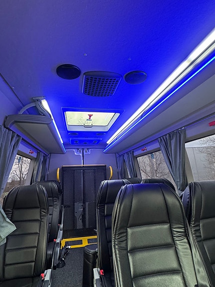 Iveco 3,0. 12 seters minibuss m/rullestolrampe 25 of 30