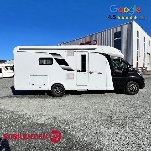 Hobby Optima De Luxe T70 E || Lave enkeltsenger | Bad helt bak | Truma gass+230v | Apple CarPlay | 9-trinns | R.kam 4 of 30