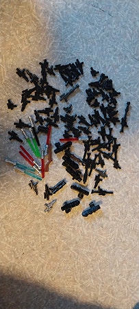 Lego Star Wars lyssabler og våpendeler