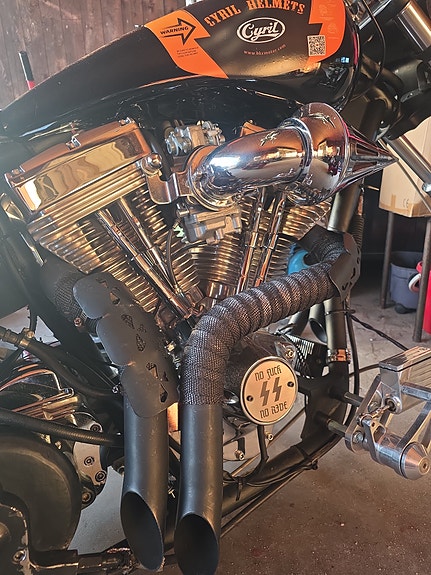 Harley-Davidson Ultima  dragracing 120 cubic inches  2024 modell 3 of 5