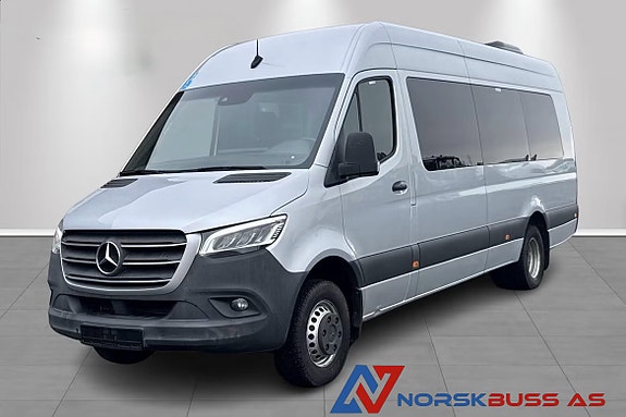 Mercedes-Benz sprinter 516 godkjent for 3 rullestol heis lav km 79900