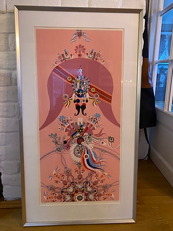 Signert og nummerert kunst (157/250) - signert K. S Ringi