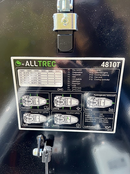 Alltrec elektrisk gressklipper -Gunstig utstillingsmaskin selges! 2023, kr 829 000,-