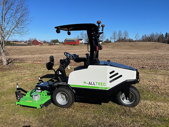 Alltrec elektrisk gressklipper -Gunstig utstillingsmaskin selges! 2023, kr 829 000,-