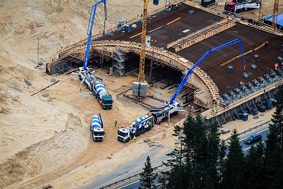 Unicon på byggeplassen