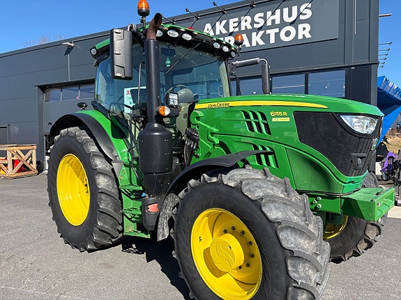 John Deere 6155R 50 KM PÅSKE TILBUD 2017, kr 810 000,-