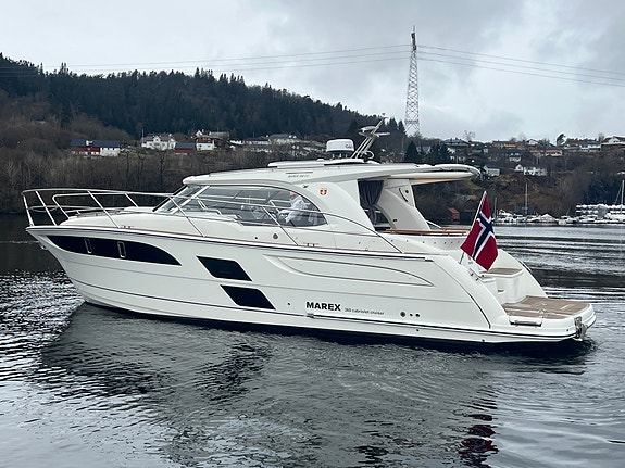 Marex 360 Cabriolet Cruiser, fullspekket, skipsreg, joystick, hekkthrruste 3 of 5