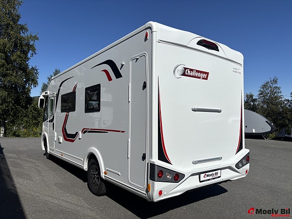 Challenger SIRIUS 2060-180HK-9 TRINNS AUTOMAT-MARKISE-LITHIUM-SOLCELLE-FORTELT- KAN REG PÅ 3500KG 5 of 5