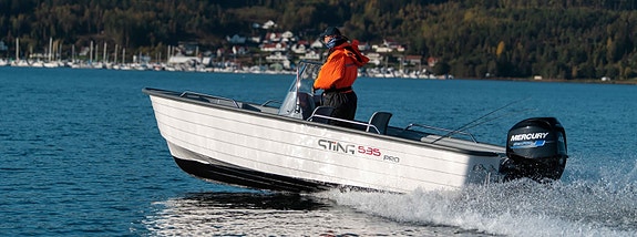Sting 535 Pro m/ Mercury 50hk
