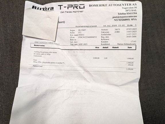 Toyota Yaris Verso 23 of 25