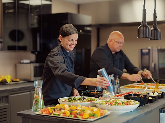 Kantine med varm lunsj