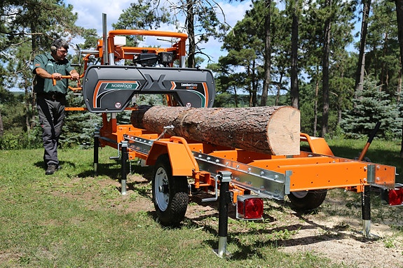 Norwood LM30 Båndsagbruk