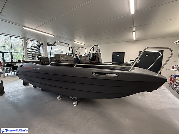 Nyhet! Pioner 16 Explorer BR m/Mercury 60HK - se den utstilt hos oss