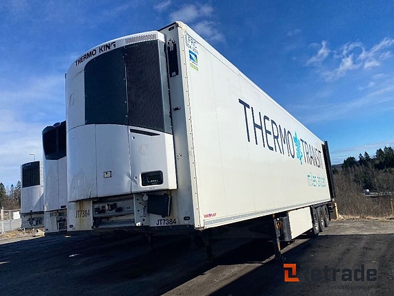 Schmitz Kjøletralle med Thermo King aggregat – bakløft / 3-akslet