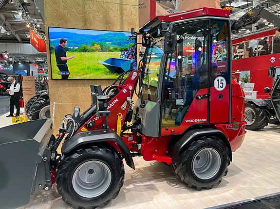 Weidemann 1190 Elektrisk/3 batteri alternativer/3 generasjon elektrisk