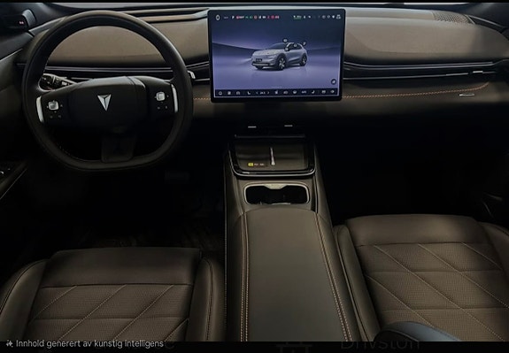 Veldig intuitivt interiør og optimal skjerm oppløsning