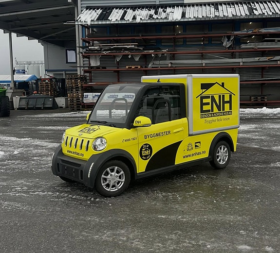 Vi stiller med bil til arbeidet ;)