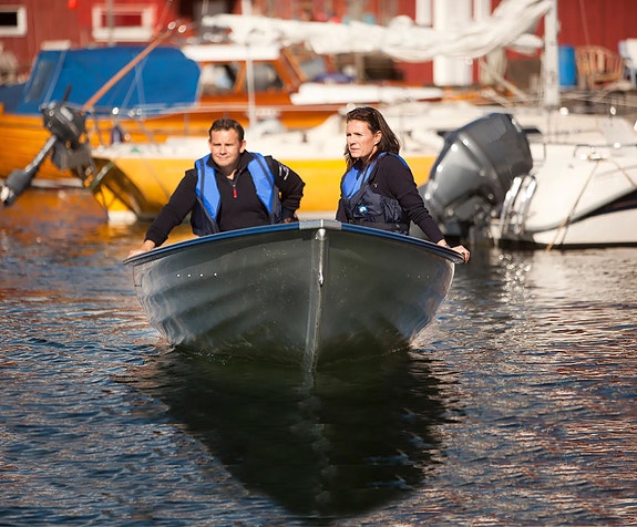 Linder 440 - kvalitetsbåt i aluminium - perfekt i ferskvann 12 of 13