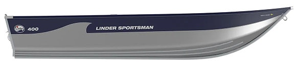 Linder 400 Sportsmann - en lett sterk aluminiums båt m/valgfri motor 2 of 5