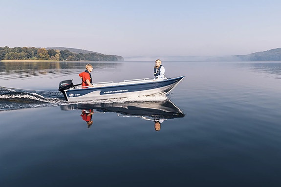 Linder 400 Sportsmann - en lett sterk aluminiums båt m/valgfri motor