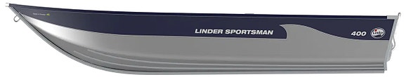 Linder 400 Sportsmann - en lett sterk aluminiums båt m/valgfri motor 7 of 10