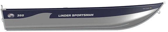 Linder 355 Sportsmann - lett og solid aluminiumsbåt! 3 of 5