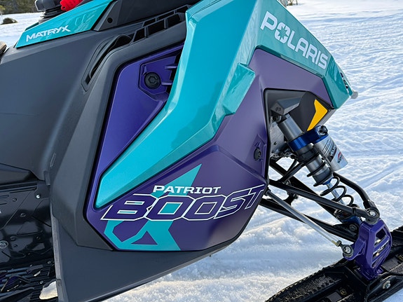 Polaris 850 Patriot BOOST Switchback Assault 2024. Reg. 2026 – TURBO | 180+ HK | Klar for alt! 9 of 9