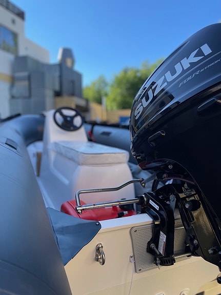 SUZUMAR MX350 RIB m Jockeysete Suzuki DF9,9BRS Sport 4 of 5