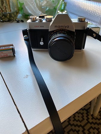 Mamiya kamera. For spesielt interesserte