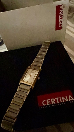 Vintage klokke  fra Certina til jente/barn