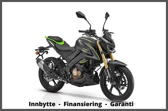 QJ Motor SRK 125S Nyhet! TFT, LED, ABS