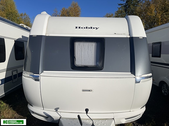 Hobby 545 KMF Excellent Edition familievogn, toalettrom med dusjkabinett