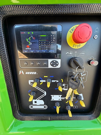 Hered HA12CEA Beltegående selvnivillerende Lithium 18 of 21