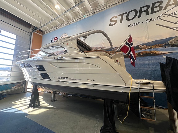 Marex 360 Cabriolet Cruiser, fullspekket, joystick, baug og hekkthruster 2 of 30