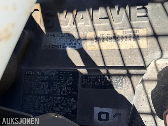 Hitachi ZX290LC-5B – 10 527T – TILTROTATOR – S70 – 2 SKUFFER – SERVICE FULGT 28 of 30