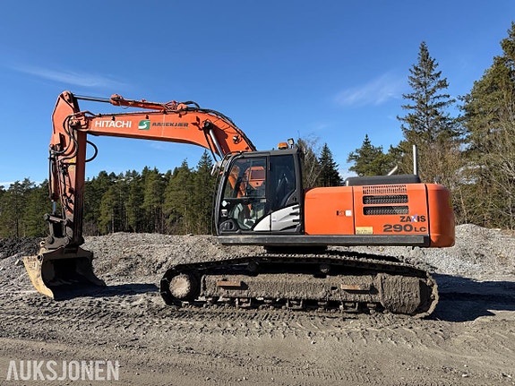 Hitachi ZX290LC-5B – 10 527T – TILTROTATOR – S70 – 2 SKUFFER – SERVICE FULGT 3 of 30