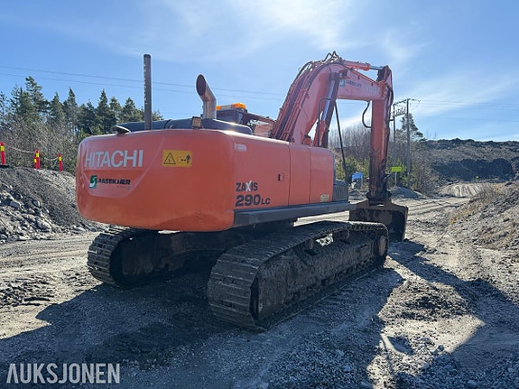 Hitachi ZX290LC-5B – 10 527T – TILTROTATOR – S70 – 2 SKUFFER – SERVICE FULGT 6 of 30